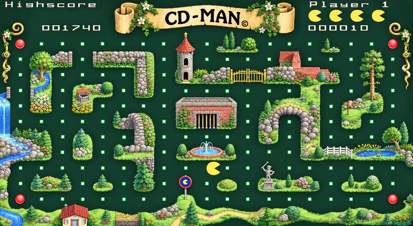 Version 3: the Enchanted Forest in the new HD artwork